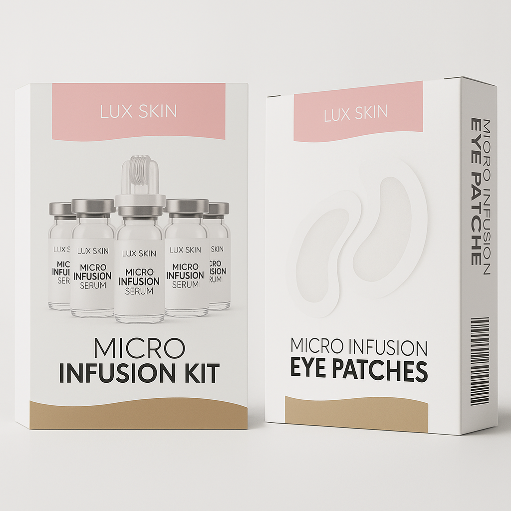 Micro Infusion Kit + Micro Infusion Eye Patches (20% Off Bundle)